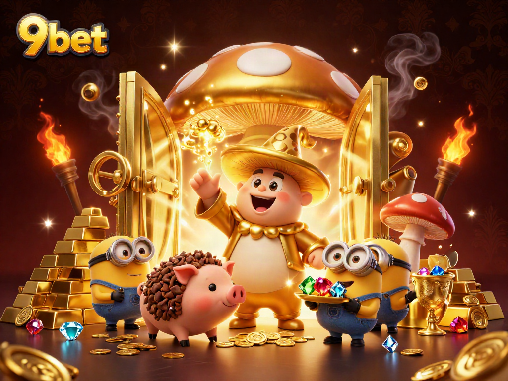 Experience thrilling gameplay at 9bet with captivating casino elements and magical treasures.