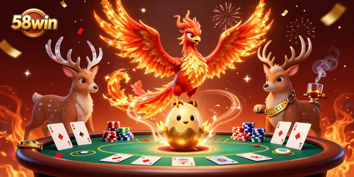 Engage in thrilling gameplay at 58win with vibrant casino elements and dynamic characters.