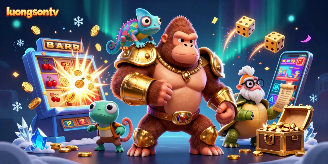 Experience thrilling action on luongsontv with vibrant games and colorful casino elements.