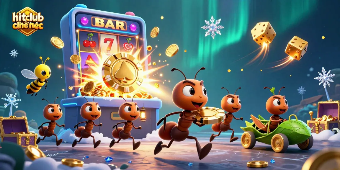 Engage with hit club chính thức through a thrilling casino adventure with 3D characters in vibrant action.