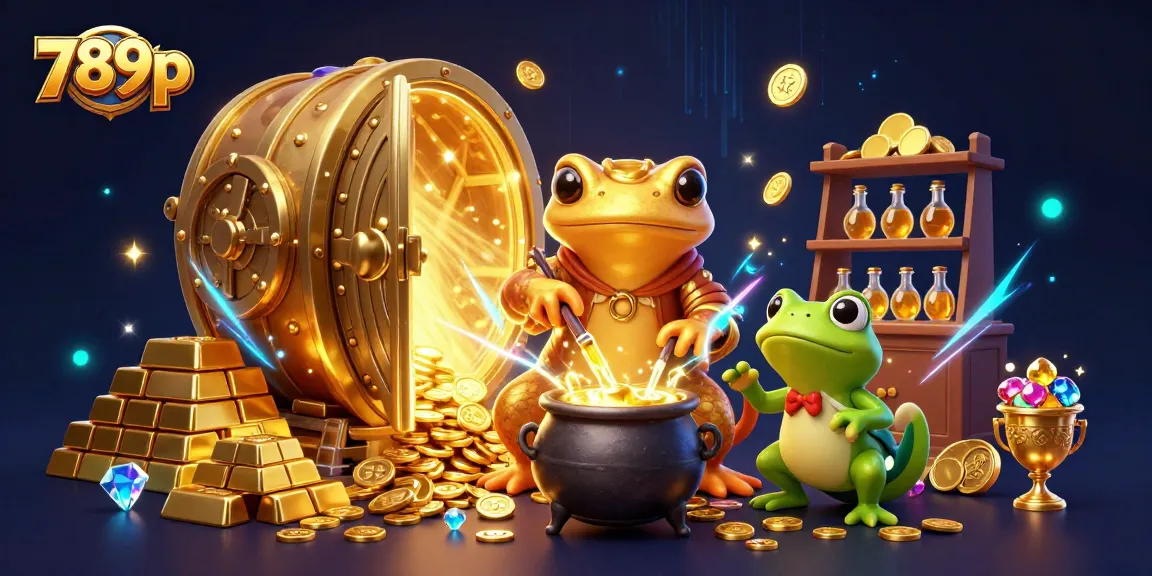 Transform your wins with 789p's golden rewards, featuring alchemists and gold treasures galore.