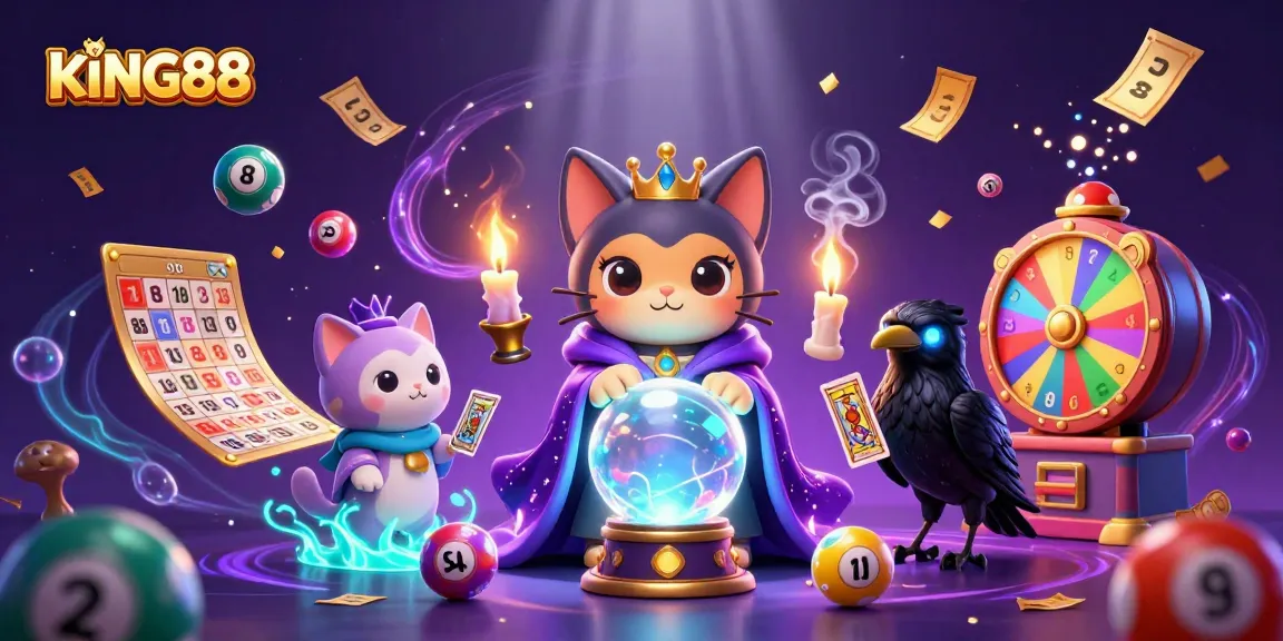 Engage with vibrant casino excitement at kING88, featuring dynamic game elements and mystical characters.