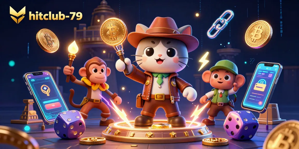 Join hitclub-79 for thrilling casino adventures discovering artifacts with vibrant gaming elements.