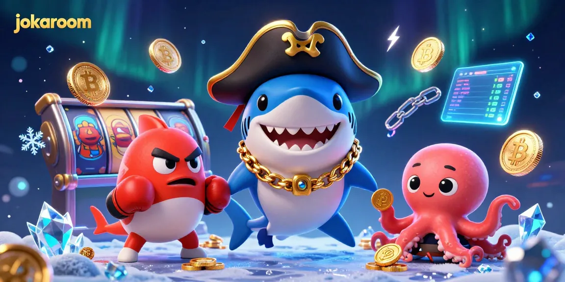 Engage with jokaroom's dynamic gaming experience featuring animated characters and vibrant elements.