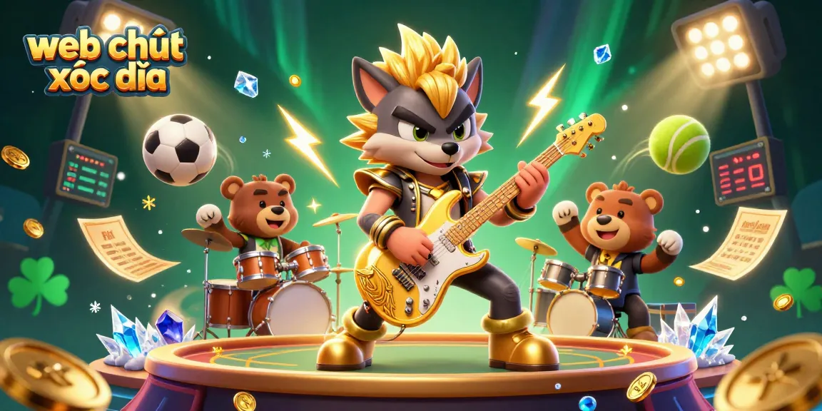 Experience thrilling action on the web chơi xóc đĩa casino with rock star characters and dynamic game elements!